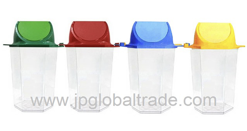 ถังขยะ พลาสติก แยกประเภท JP-P095-56L