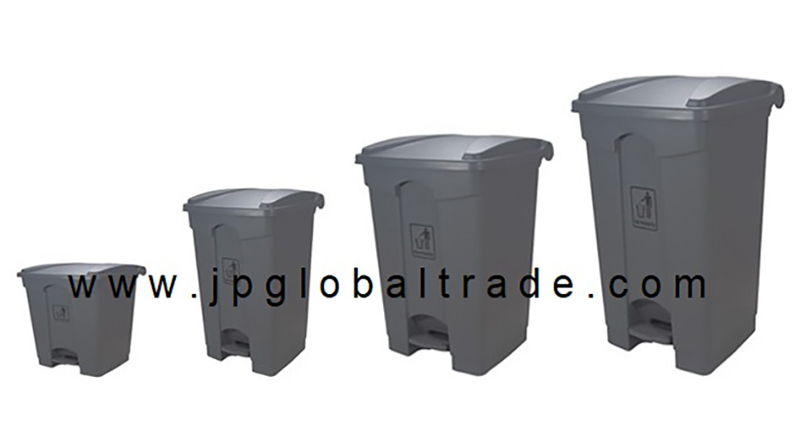 ถังขยะ พลาสติก แยกประเภท JP-P201-Grey